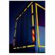Placa reflectorizanta vehicul scurt (in dungi) 565x130mm 4001MUK Reflex