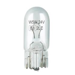 Bec soclu sticla 24V 5W  W5W T10, 01002 Amio