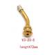 Valva camion V3-20-5 tubeless, 27 grade, 25+40mm,7cm, 1427 Pang 3040041