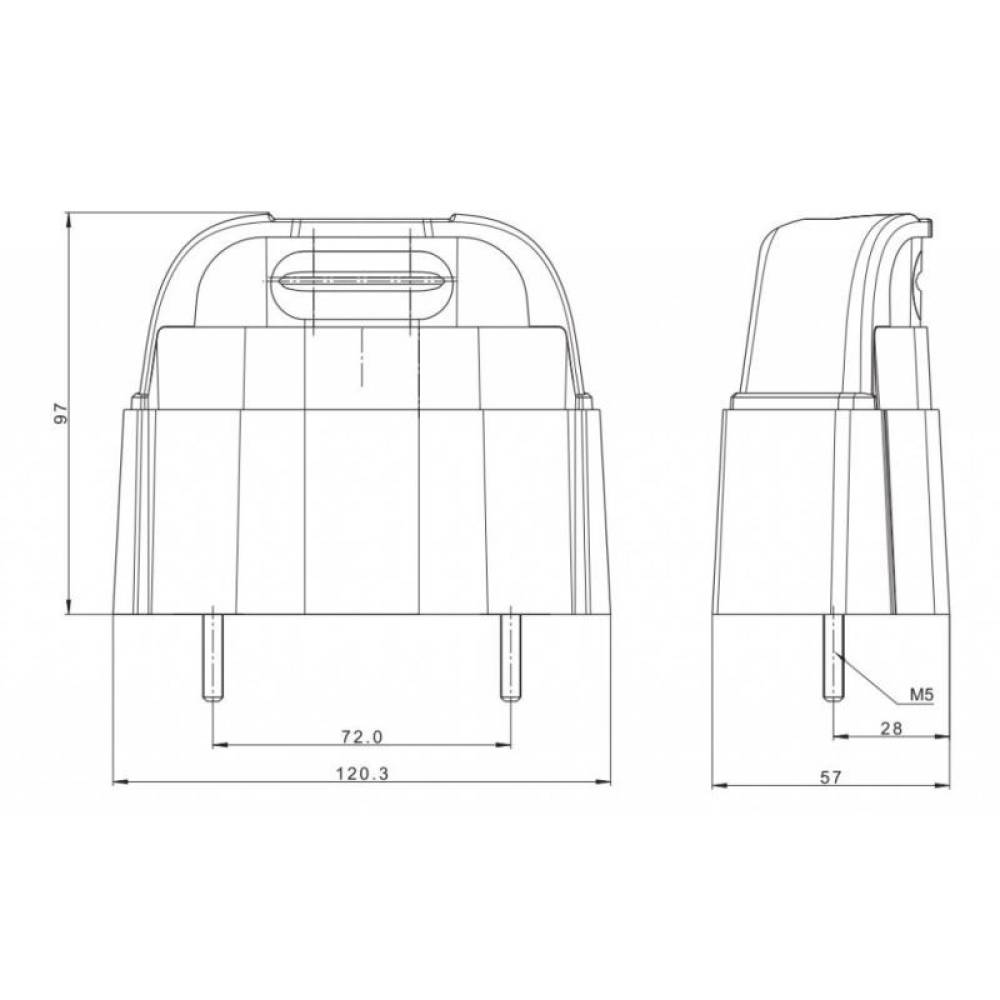 Lampa numar, 112x49, LED, FT-262 Fristom