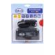 Stecher 4 prize 12V cu fir si voltmetru cu 3 leduri 510.40 Alca