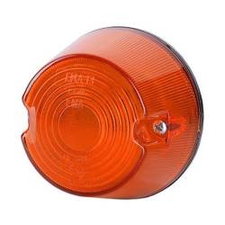Lampa gabarit fi77, bec sofit, galbena LO213 Horpol