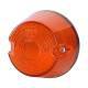 Lampa gabarit fi77, bec sofit, galbena LO213 Horpol
