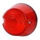 Lampa gabarit fi77, bec sofit, rosie LO214 Horpol
