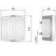 Lampa spate 107x99, 3 functii, dreapta, LT4.52110 Wesem