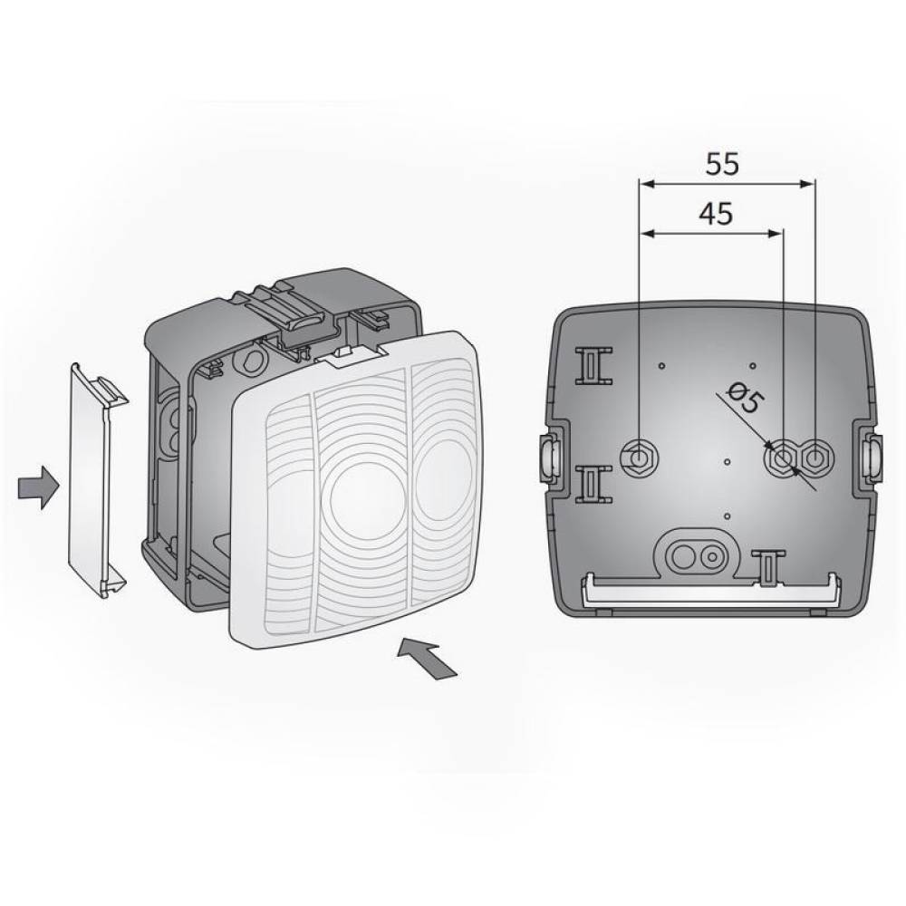 Lampa spate 107x99, 3 functii, dreapta, LT4.52110 Wesem