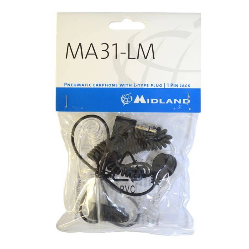 Casca si tub acustic MA31 LM 1 PIN C732.05, pentru orice statie radio mobila