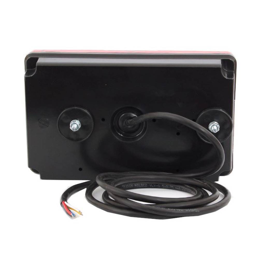 Lampa spate 232x142, 6 functii, cu triunghi, cu ceata si mers inapoi, LED, stanga, W70DL 391 Was Lampa spate 232x142, 6 functii, cu triunghi, cu ceata si mers inapoi, LED, stanga, W70DL 391 Was