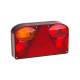Lampa spate 238x138, 5 functii, cu triunghi si ceata, stanga, FT-088 LPM Fristom