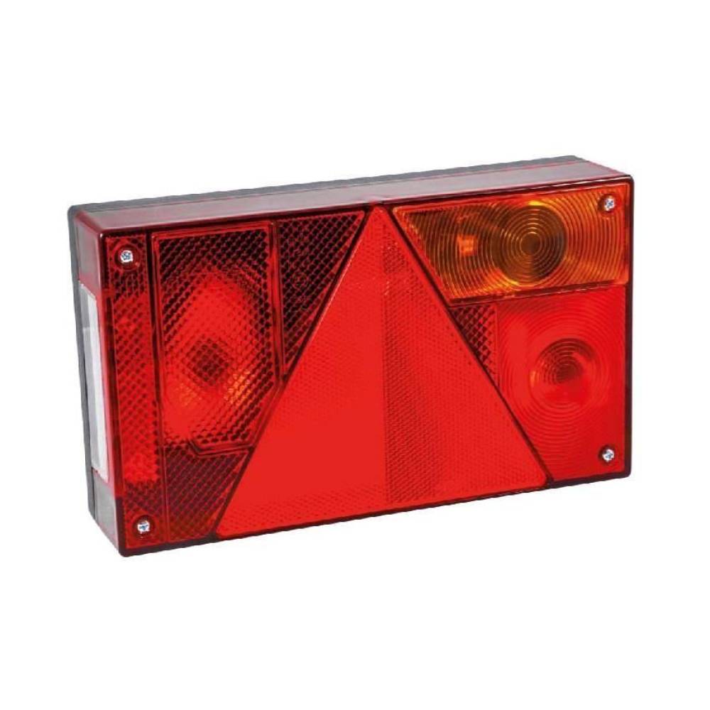 Lampa spate 238x139, 5 functii, cu triunghi si ceata, stanga, LT220 Promot