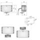 Set 2 Proiectoare ceata, 138x78, cu aparatoare, sticla galbena, HM1 Wesem 08231