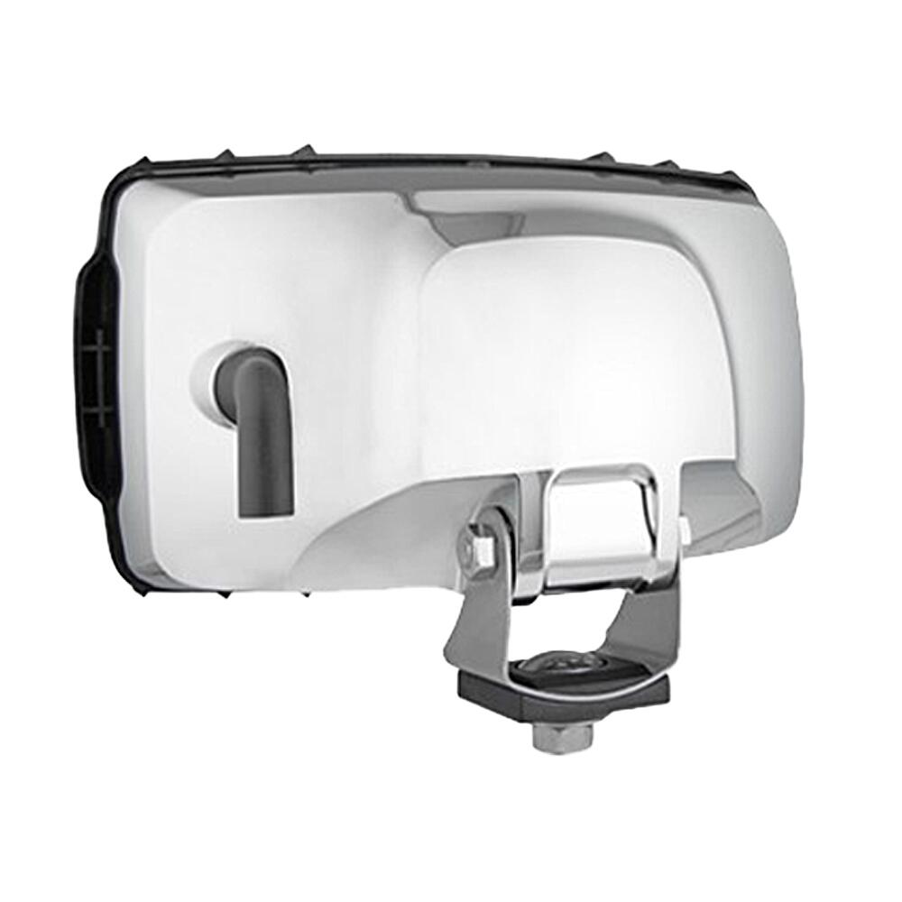 Proiector 220x123 faza lunga, cu pozitie, carcasa cromata, cu grilaj 5HP.26586 Wesem  