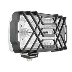 Proiector 220x123 faza lunga, cu pozitie, carcasa cromata, cu grilaj 5HP.26586 Wesem  