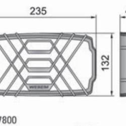 Grilaj pentru proiector 220x123 HP5 37800 Wesem