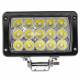 Proiector lucru 160x90, LED, 9-36V / 45W, 4500lm Flood, cu cozoroc, AWL22 02436 Amio