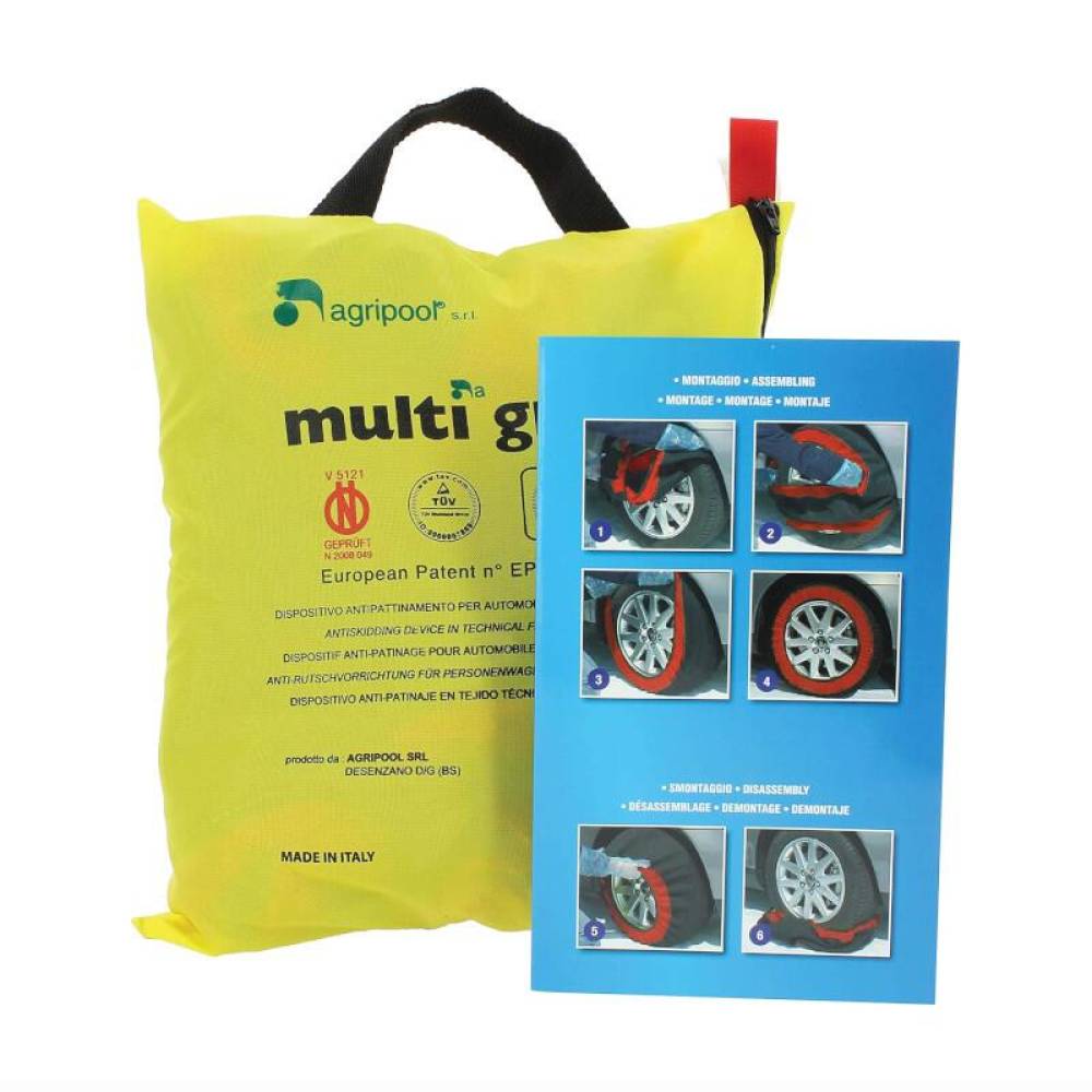 Set 2 huse antiderapante zapada, 13''- 17'', MULTIGRIP 74