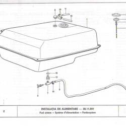Robinet rezervor motorina U650, U445, AB27 40.11.015 UTB 