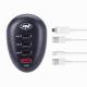 Incarcator 220V-> 4xUSB 3x1.0A+1x2.4A HC41 PNI