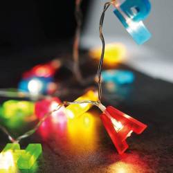 Sir de lumini LED pentru zile de nastere La multi ani, 56529A Family Pound