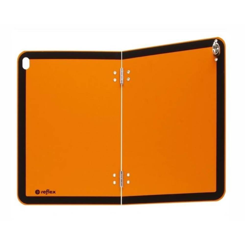 Placa ADR neutra pliabila pe verticala reflectorizanta 40x30cm 6001/P/L Reflex
