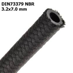Furtun combustibil, panzat, NBR, interior fi 3.2x7, Runkit