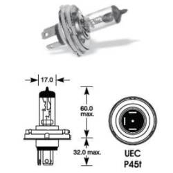 Bec H4 24V 75/70W P45 1406 Sumex