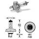 Bec H4 24V 75/70W P45 1406 Sumex