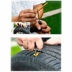 Kit reparatie cauciuc 5 snururi vulcanizare, 2 dispozitive snur TR1 Yato
