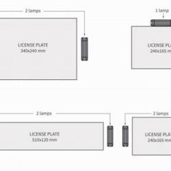 Lampa numar, 90x25, clips, LSP1.48500 Wesem Lampa numar, 90x25, clips, LSP1.48500 Wesem
