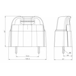 Lampa numar cu LED, iluminare numar cu 1 lampa, FT-261 Fristom Lampa numar cu LED, iluminare numar cu 1 lampa, FT-261 Fristom