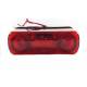 Lampa numar 81x40, 2+2 LED-uri, cu pozitie, rosie, NEW08