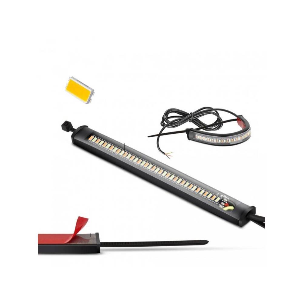 Banda Led cu 2 functii DRL si semnalizare dinamica, set 2 buc,  8260064