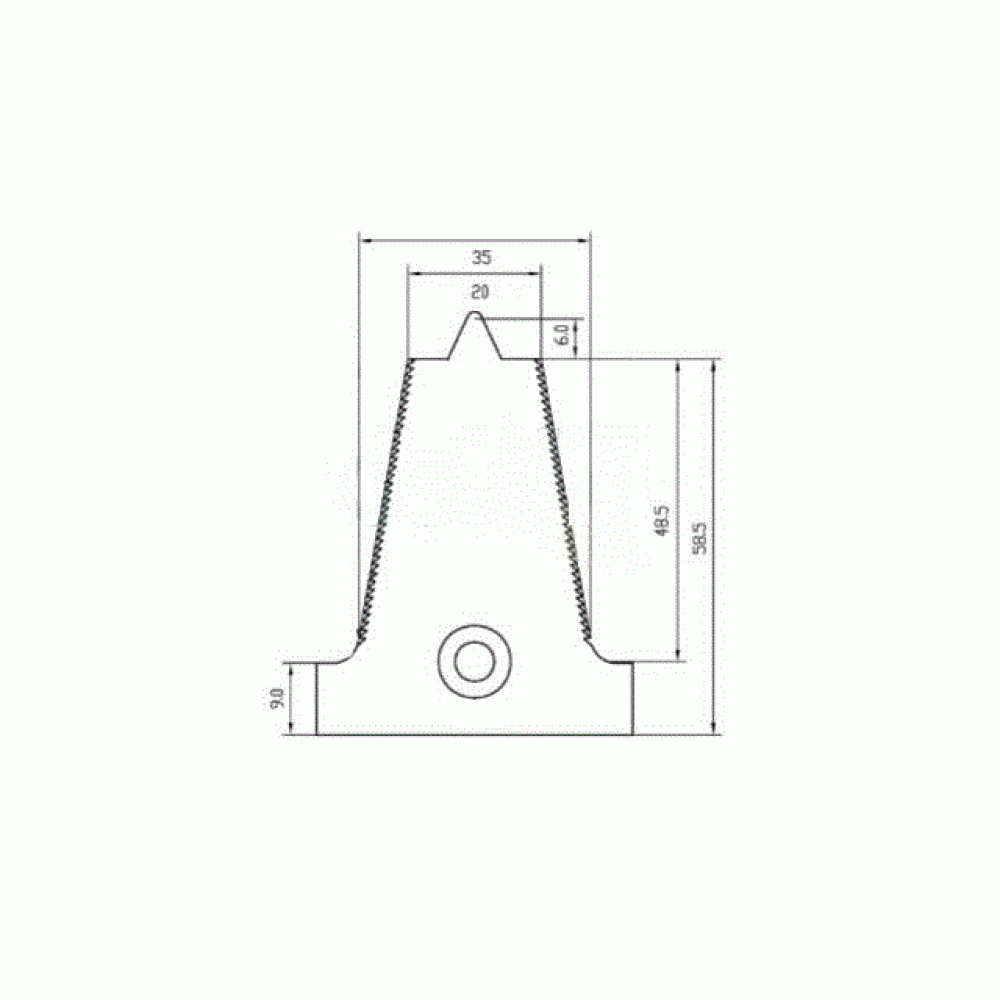 Placuta deget, contracutit combina tip KS1/3 cu umar GERPOL 50buc/cut