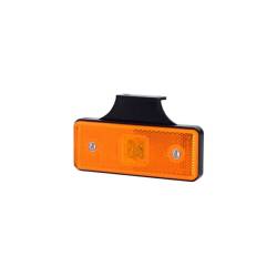 Lampa gabarit 110x41 LD 161 LED, galbena, cu suport Horpol 