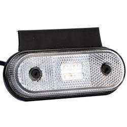 Lampa gabarit 118x46, LED, alba, cu suport, 12-36V, FT-020-B+K Fristom 