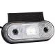 Lampa gabarit 118x46, LED, alba, cu suport, 12-36V, FT-020-B+K Fristom 