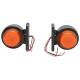 Lampa gabarit brat 84mm, 12/24V, Neon, galben-rosu, set 2 bucati, FR0110neo Bk69828 Formplas 