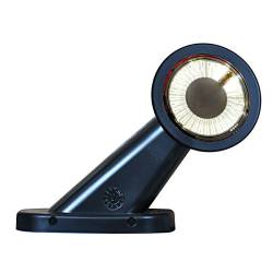 Lampa gabarit cu brat oblic 45° 108mm, LED, alb-rosie, dreapta, 12-24V, W21.7s 417bcP, Was 