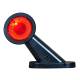 Lampa gabarit cu brat oblic 45° 108mm, LED, alb-rosie, dreapta, 12-24V, W21.7s 417bcP, Was 