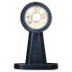 Lampa gabarit cu brat oblic 45°, 135mm, LED, alb-rosie, 12-24V, W21.6W 500bc Was