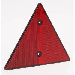 Catadioptru rosu cu gaura 16cm, DF-TR014/ DOB-031 Fristom