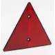 Catadioptru rosu cu gaura 16cm, DF-TR014/ DOB-031 Fristom