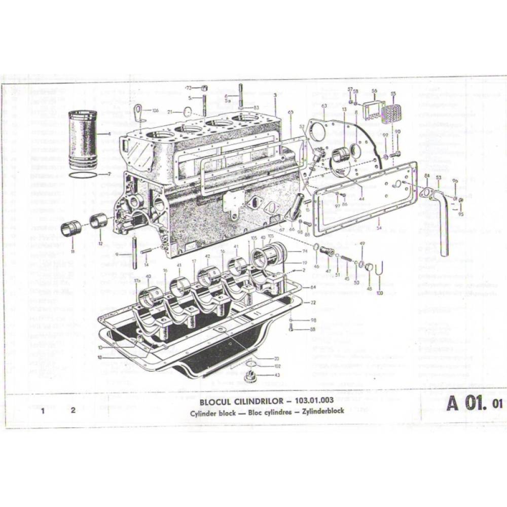 Cuzineti palier R1 U650 ASpeed/UTB103.01.090