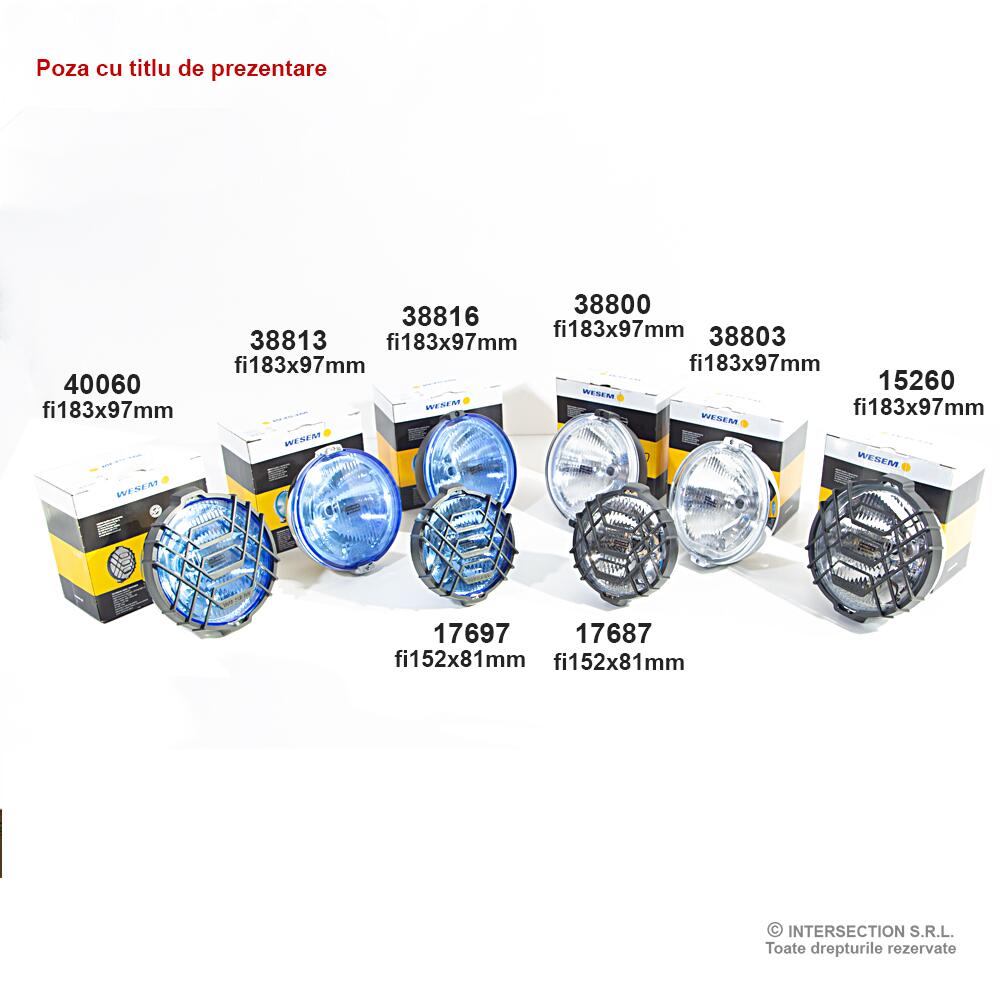 Proiector fi183, LED Ring, Angel Eyes, sticla albastra 12V HOS2.38810 Wesem Proiector fi183, LED Ring, Angel Eyes, sticla albastra 12V HOS2.38810 Wesem