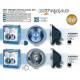 Proiector fi21.5, H3 12V bec pozitie, albastru 5W 9800 Sumex Spania
