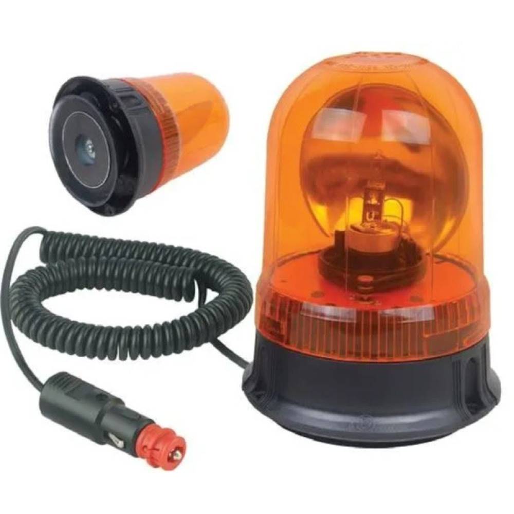 Girofar 12V, h150, prindere cu magnet si ventuza, bec H1, 7083 Automax Girofar 12V, h150, prindere cu magnet si ventuza, bec H1, 7083 Automax