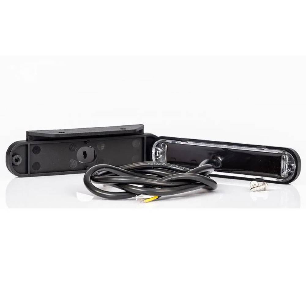Proiector stroboscopic 12/24V, 132.7x h28.2, albastru, 6 LED-uri in grila FT-200N Fristom
