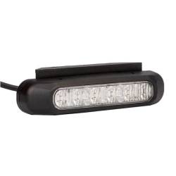 Proiector stroboscopic 12/24V, 132.7x h28.2, albastru, 6 LED-uri in grila FT-200N Fristom