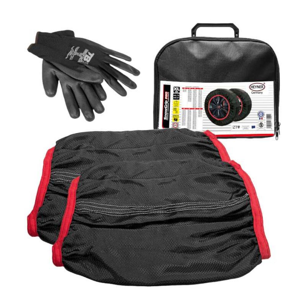 Set 2 huse antiderapante zapada, marimea L, 14''- 20'', Snow Grip Pro 735.53 Heyner Set 2 huse antiderapante zapada, marimea L, 14''- 20'', Snow Grip Pro 735.53 Heyner