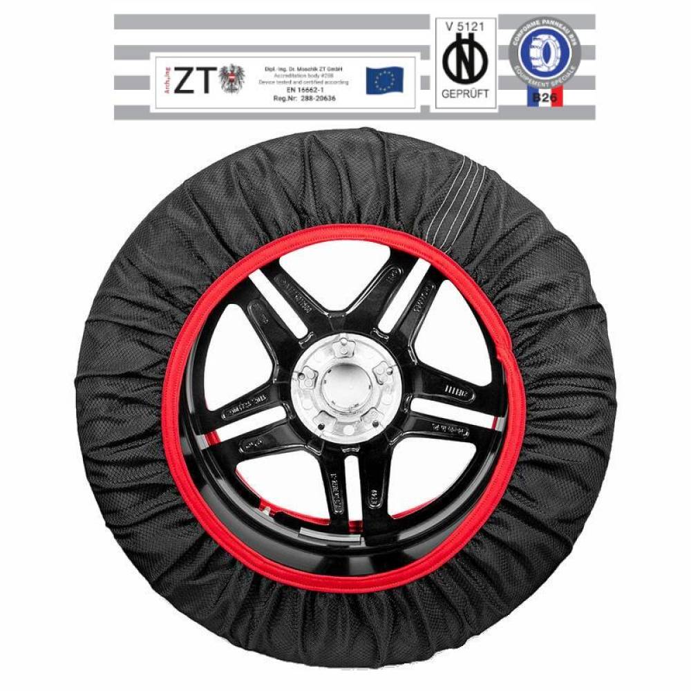 Set 2 huse antiderapante zapada, marimea L, 14''- 20'', Snow Grip Pro 735.53 Heyner Set 2 huse antiderapante zapada, marimea L, 14''- 20'', Snow Grip Pro 735.53 Heyner